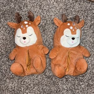 Baby Reindeer Slippers - NEW in Pkg!